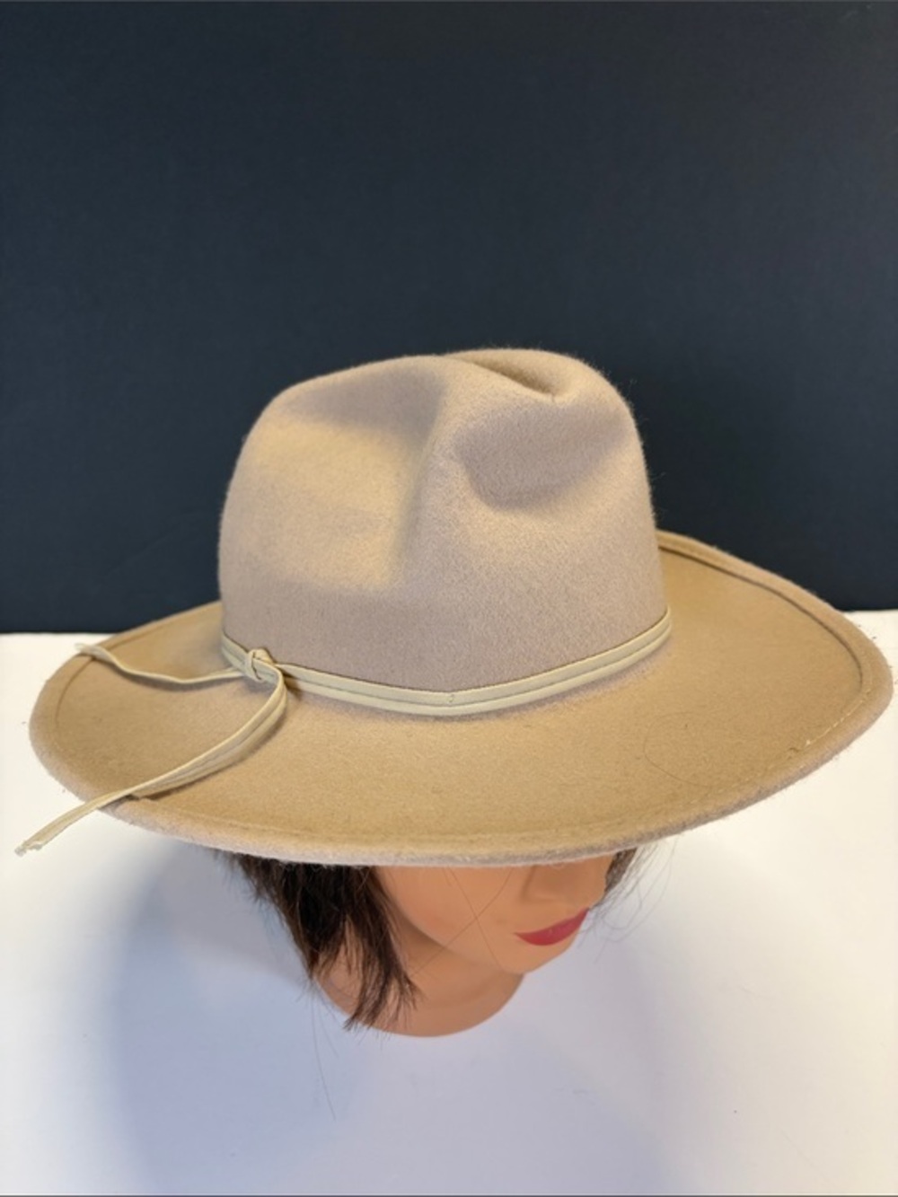 Eddy Bros Ranger Wool Felt Hat Beige Western Cowboy Hat